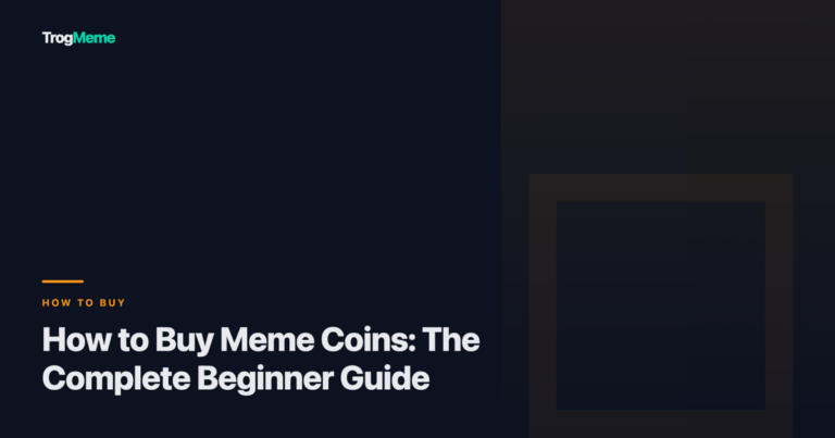 TrogMeme article cover - buy meme coins guide
