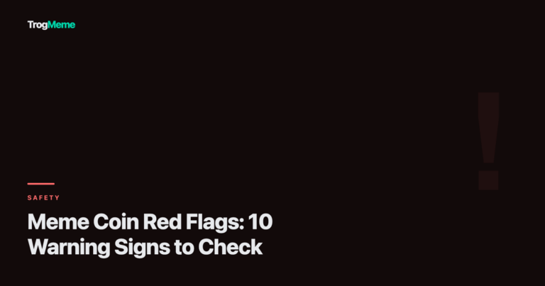 TrogMeme article cover - red flags