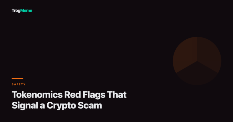 TrogMeme article cover - tokenomics